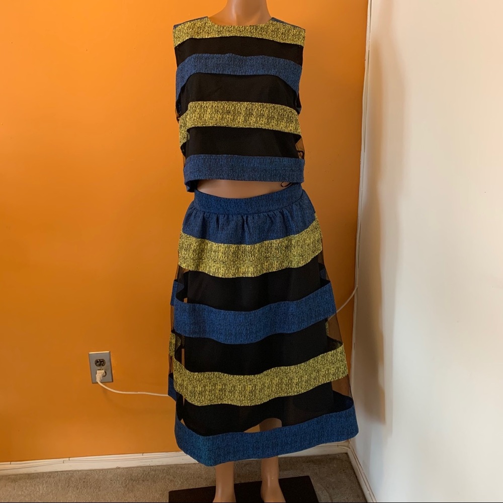 Endless Rose 2 piece skirt and top